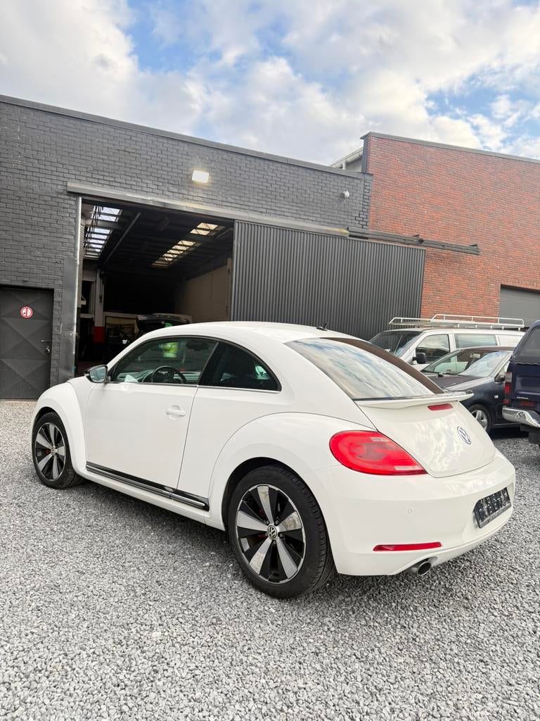 Vw beetle   2.0 – 204 pk – Automaat – Eind 2012 – 153.000 km, Auto's, Euro 5, Stof, 4 cilinders, Wit