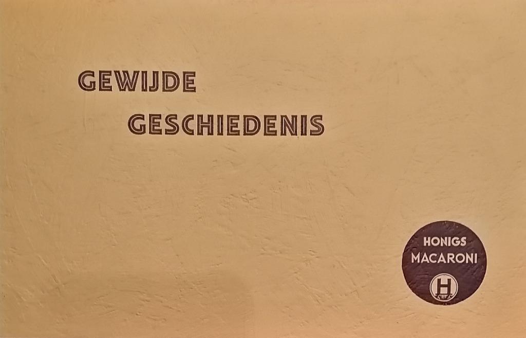 Honigs macaroni - Album - Gewijde geschiedenis, Boeken, Ophalen of Verzenden, Nieuw, Plaatjesalbum