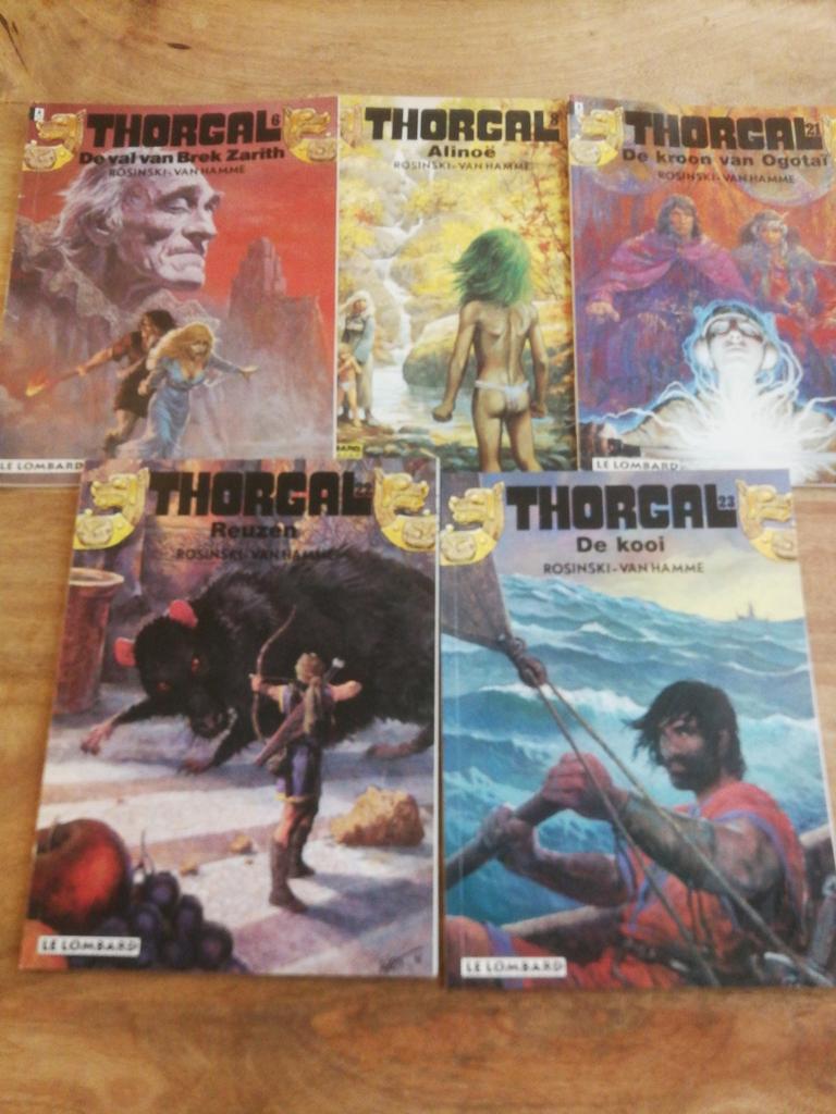 Lot softcover strips Thorgal Rosinski Van Hamme, Livres, Enlèvement ou Envoi, Comme neuf