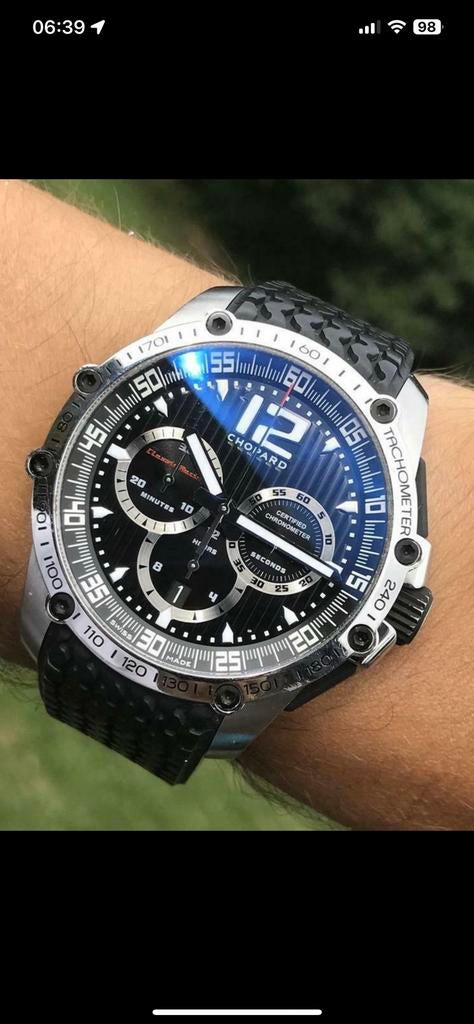 Chopard supersnelle klassieke racechrono, Ophalen of Verzenden, Zo goed als nieuw