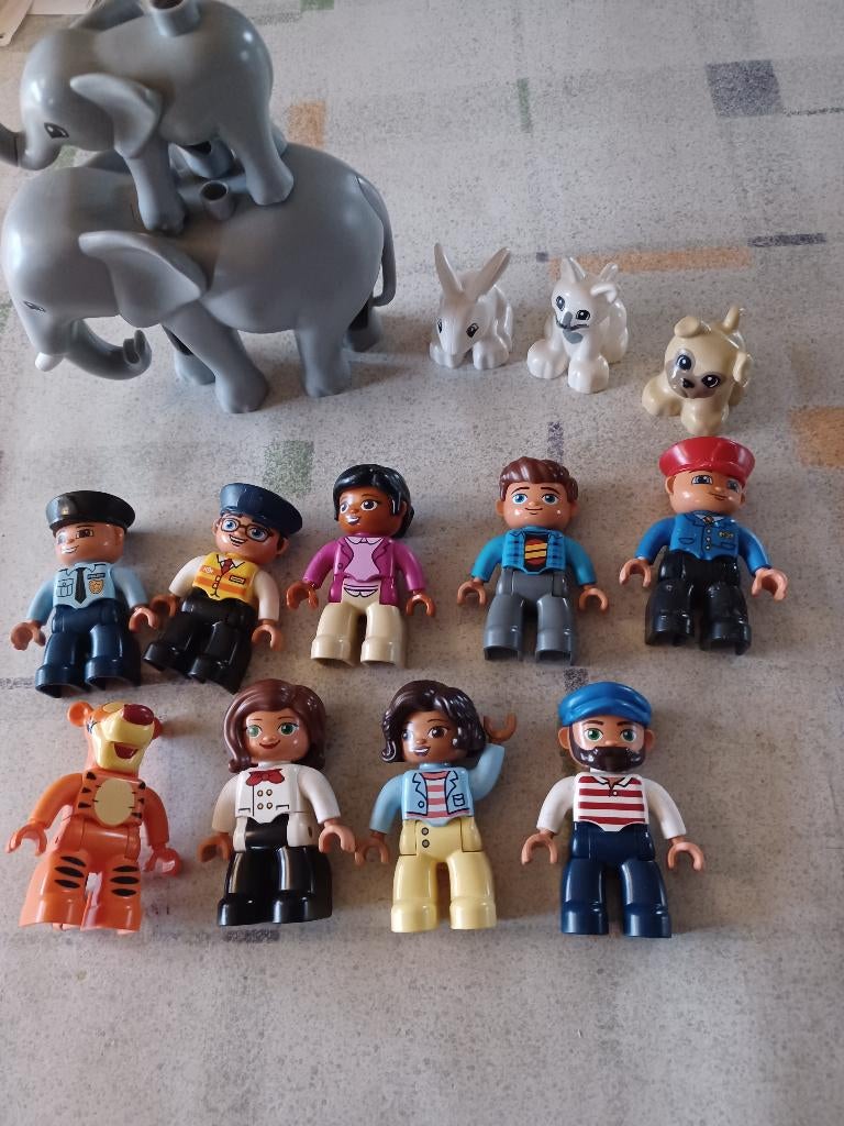 Duplo figuren, Ophalen of Verzenden, Zo goed als nieuw, Duplo