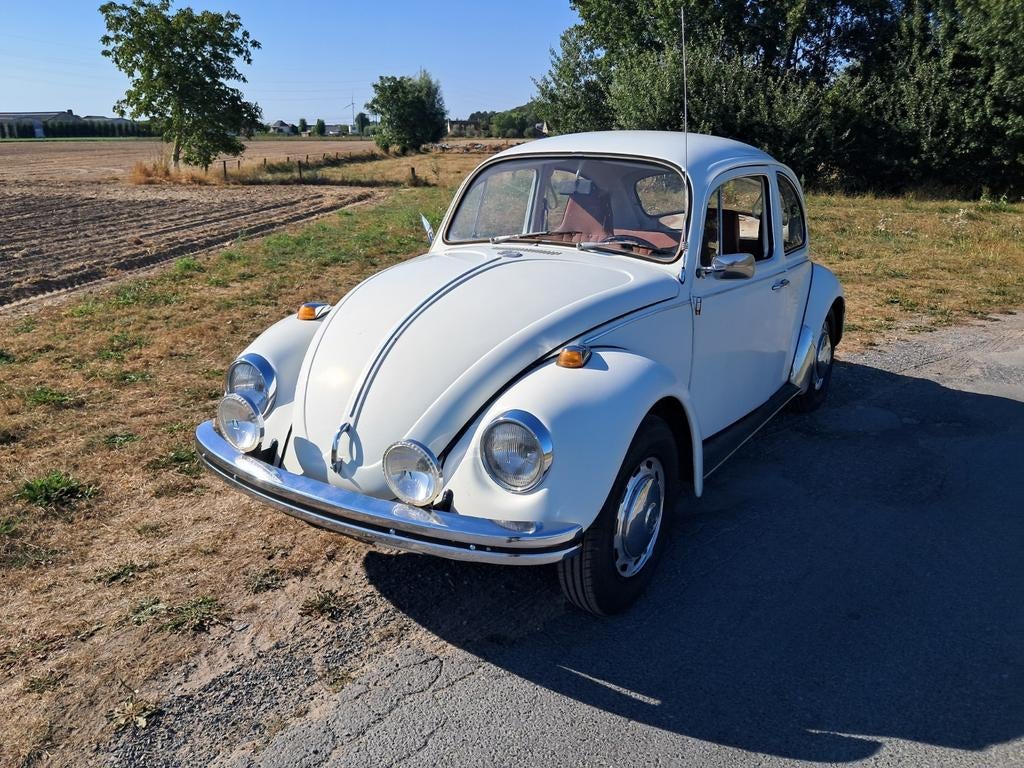 Vw kever '70 gekeurd voor verkoop, Auto's, Oldtimers, Volkswagen, Wit, 2 deurs, Overige kleuren