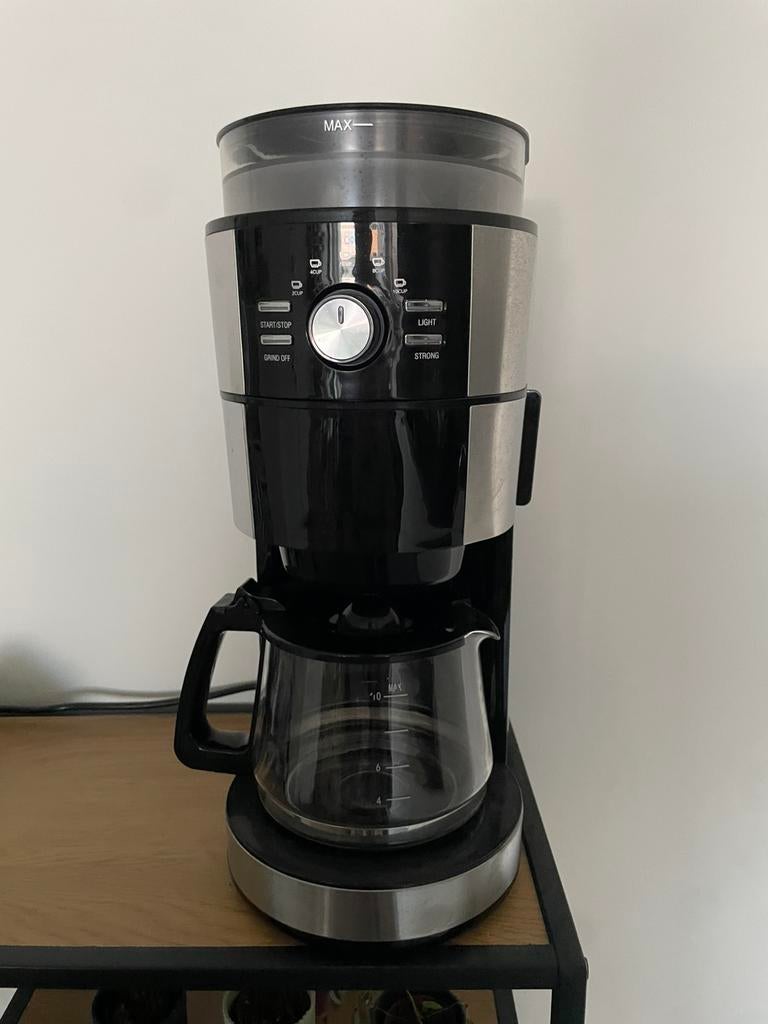 Koffiemachine met bonenmaler QUIGG, Elektronische apparatuur, Koffiezetapparaten, Ophalen, Koffiemachine