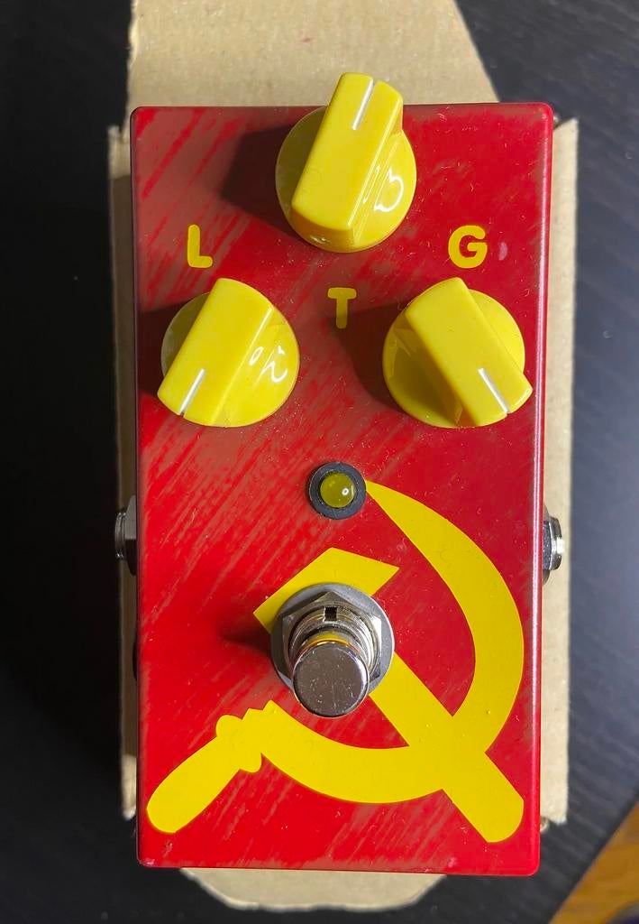 JAM Pedals Red Muck Fuzz 2010s - First edition Hand Painted, Musique & Instruments, Enlèvement ou Envoi, Utilisé, Distortion, Overdrive ou Fuzz