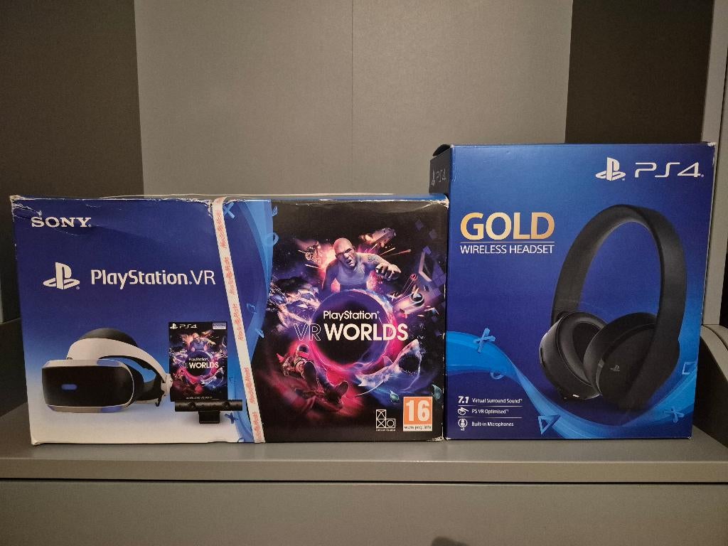 Ps4 vr + casque gold, Ophalen, Nieuw, Overige genres, Virtual Reality