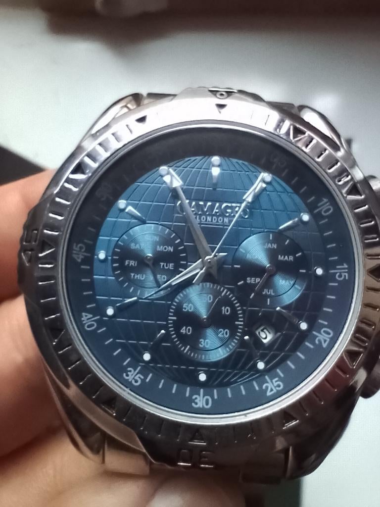 Gamages London horloge 1X gebruikt automatisch (900€!), Handtassen en Accessoires, Horloges | Heren, Zo goed als nieuw, Polshorloge