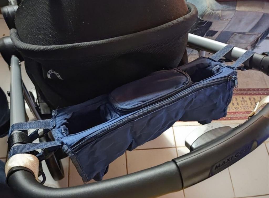 Sac poussette porte biberon ou bouteille marine Neuf, Enfants & Bébés, Neuf, Poussette