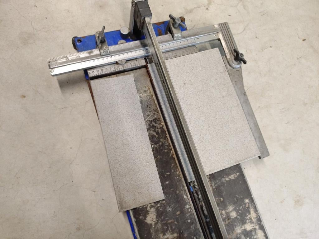 Kaufmann Topline  professionele tegelsnijder 720mm, Ophalen, Zo goed als nieuw, Vloertegels