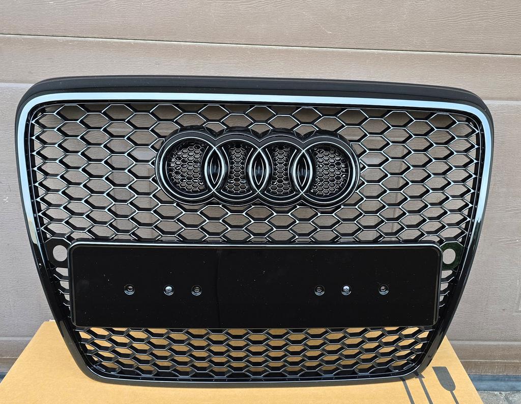 Grill Audi A6 C6 4F RS LOOK GRILLE RS6 LOOK bj.2006-2012, Neuf, -, Origine de la pièce connue, -