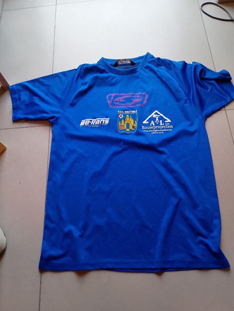 t shirt KVC westerlo maat L, Taille L, Enlèvement ou Envoi, Maillot