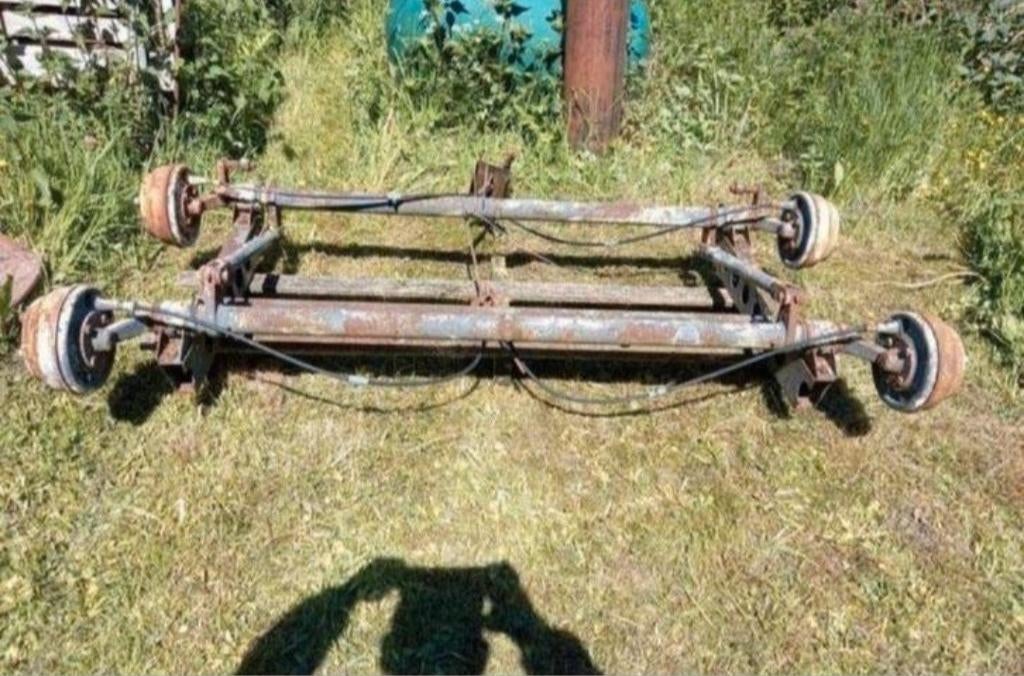 2 dubbele assen van 1000k, Auto-onderdelen, Ophanging en Onderstel, Ophalen