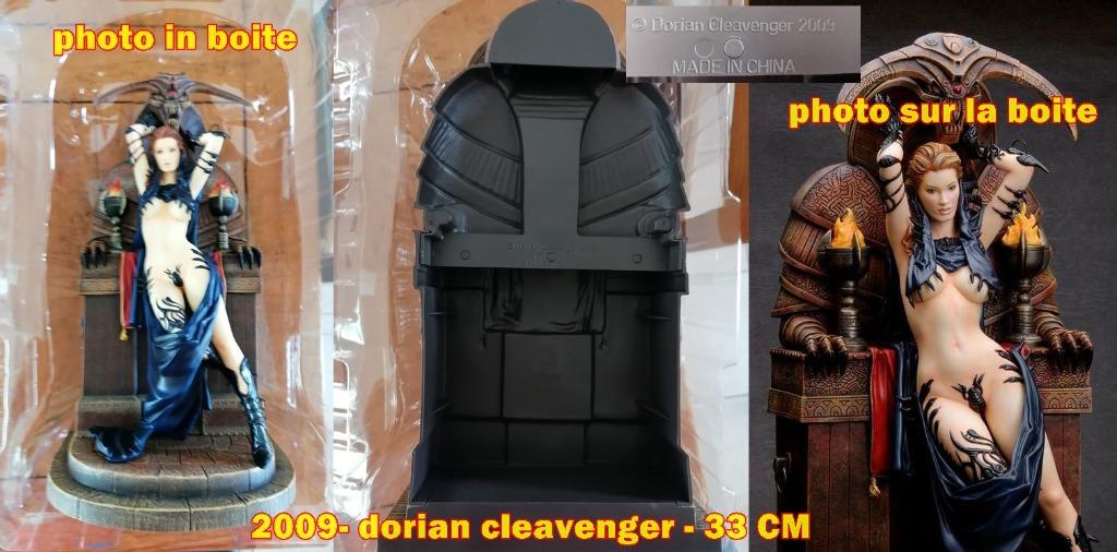 MANGA  FIGURINE dorian cleavenger - 33 CM, Enlèvement ou Envoi, Neuf, Autres types