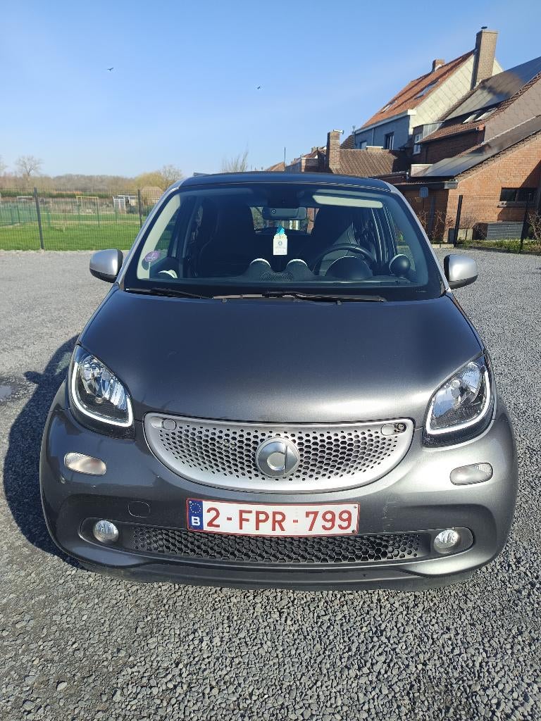 Smart forfour cabriolet, Auto's, Smart, USB, Cabriolet, Leder, Handgeschakeld