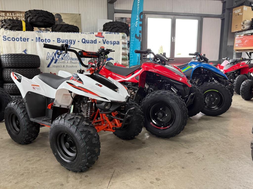 diverse kinderquads leverbaar!, 1 cilinder, 70 cc