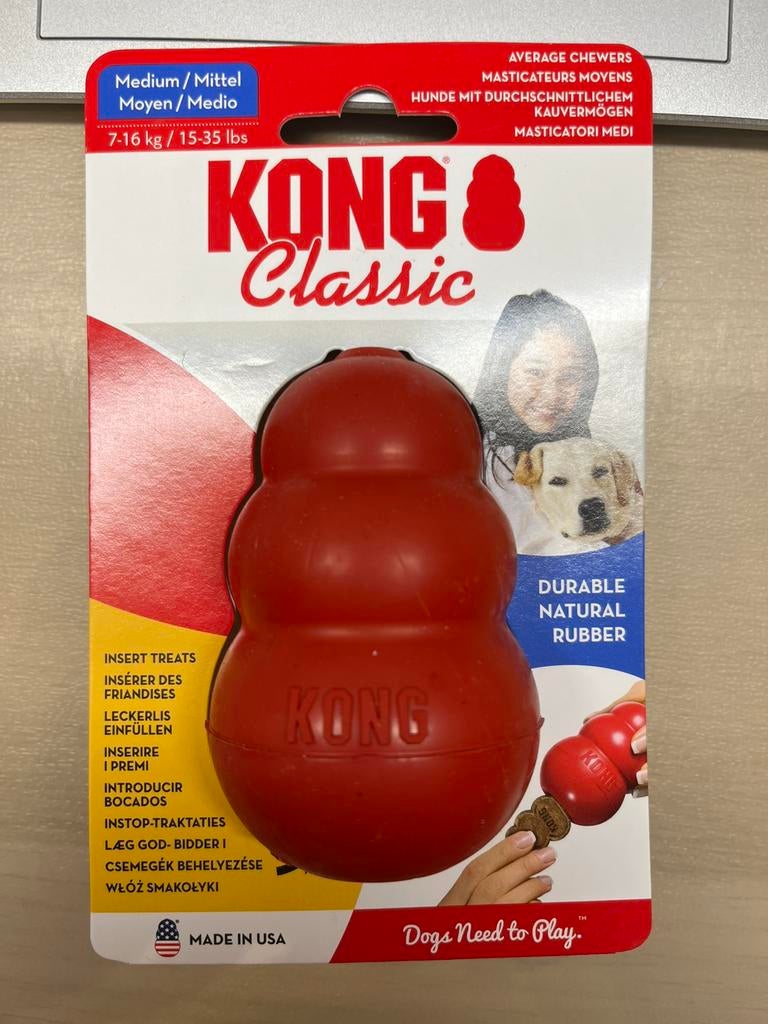 Kong Classic M NIEUW, Animaux & Accessoires, Jouets pour chiens, Neuf, Jouets à mâcher, Enlèvement