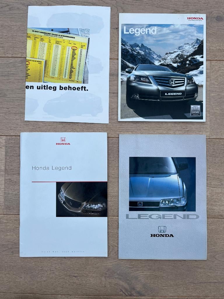 DÉPLIANTS HONDA LEGEND, Enlèvement ou Envoi, Honda