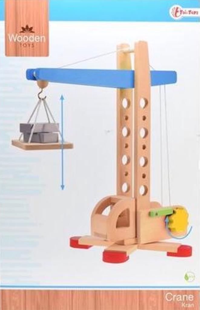 Mooie houten hijskraan, Kinderen en Baby's, Ophalen, Gebruikt, Overige typen