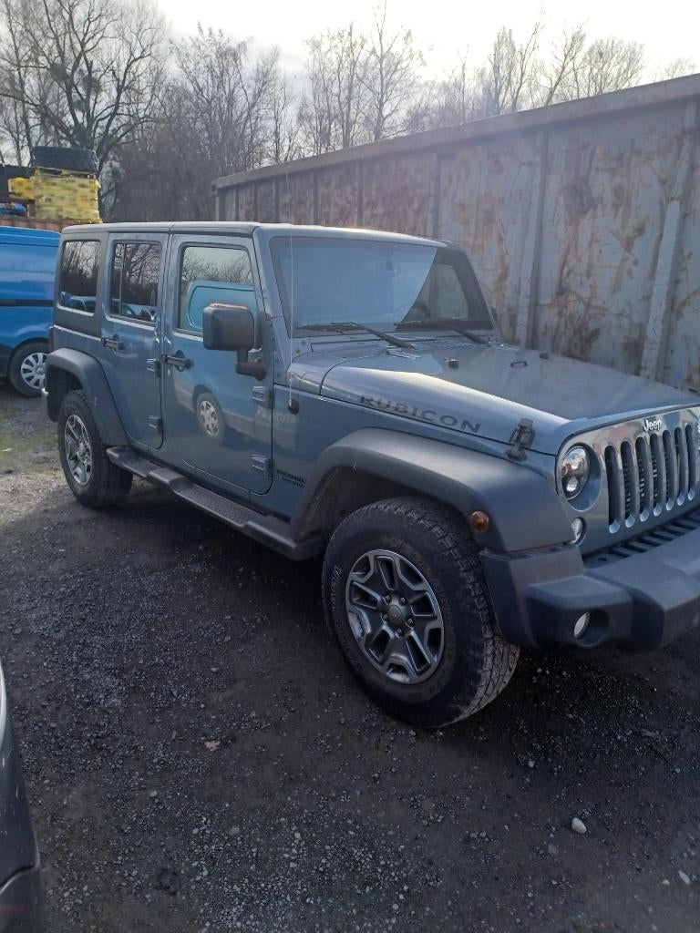 Jeep Wrangler Unlimited Rubicon, Auto's, Automaat, Euro 5, Zwart, Cabriolet