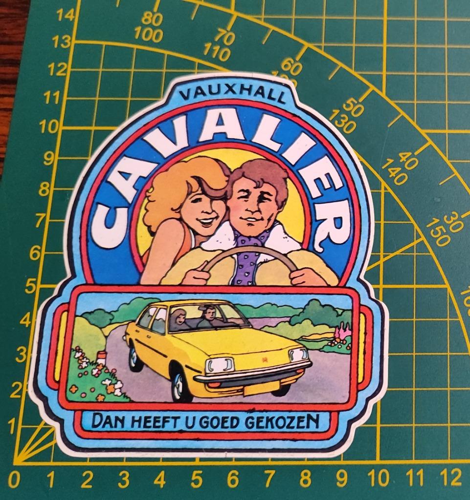 Sticker Vauxhall Cavalier (de Engelse Opel Manta), Enlèvement ou Envoi