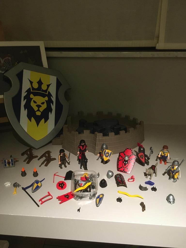 playmobil ridders, Kinderen en Baby's, Speelgoed | Playmobil, Ophalen of Verzenden, Zo goed als nieuw, Complete set