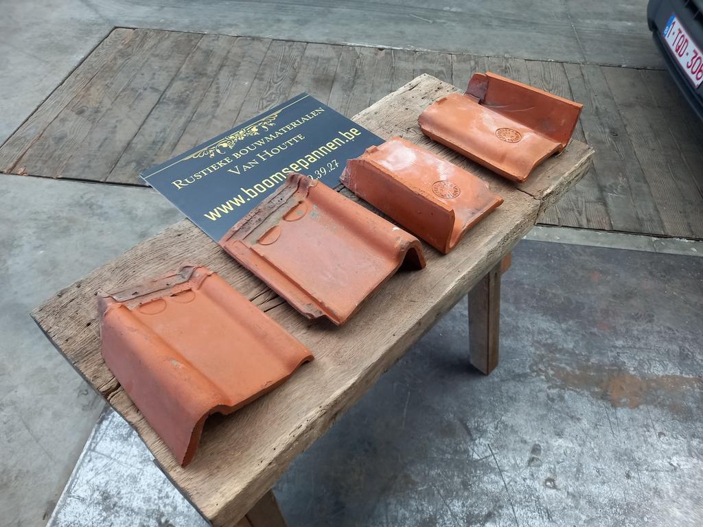 Kantpannen pottelberg / sterreberg  enkele sluiting, Bricolage & Construction, Briques, Comme neuf, Enlèvement