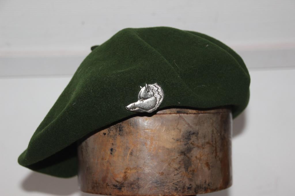 ABL Beret de sous-officier Chasseurs Ardennais, Collections, Objets militaires | Général, Envoi, Armée de terre, Casque ou Béret