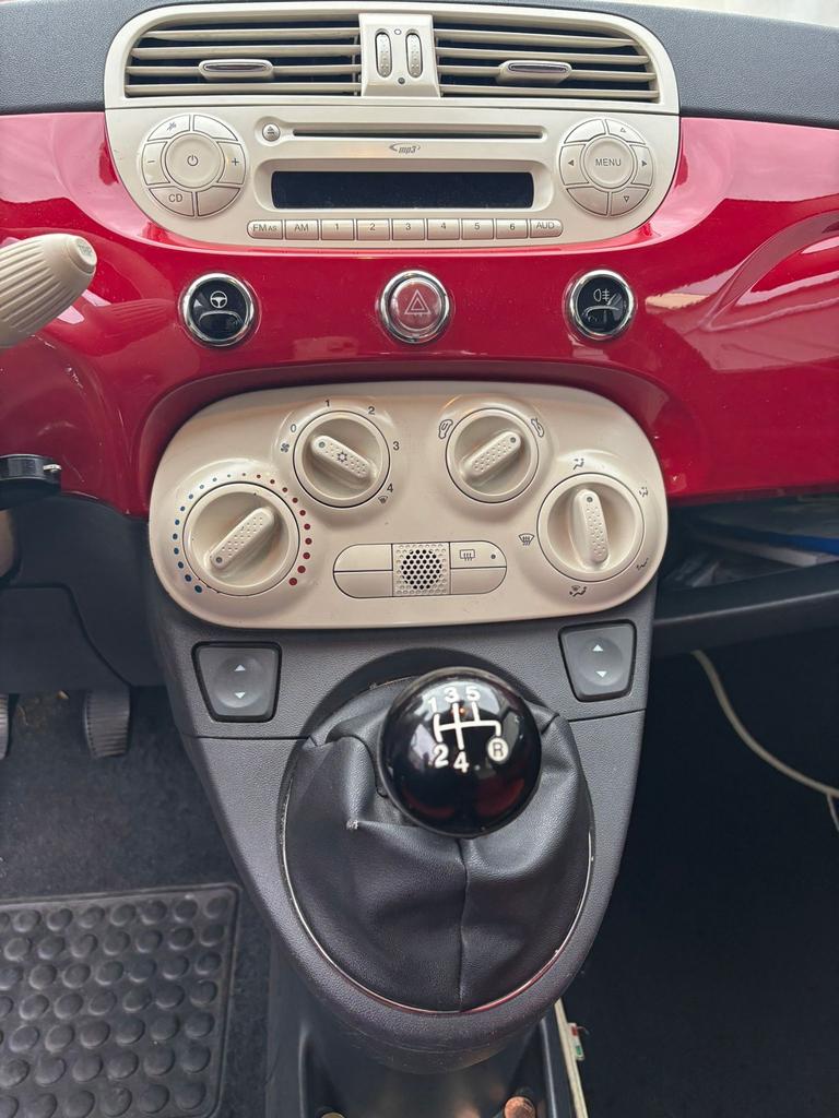 Fiat 500 1.2 benzine 2012 150 000 km, Auto's, Fiat, Voorwielaandrijving, Euro 5, Stof, Handgeschakeld