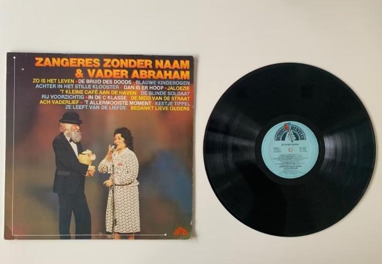 LP Zangeres zonder naam & Vader Abraham, Zo is het leven, Ophalen of Verzenden, Gebruikt