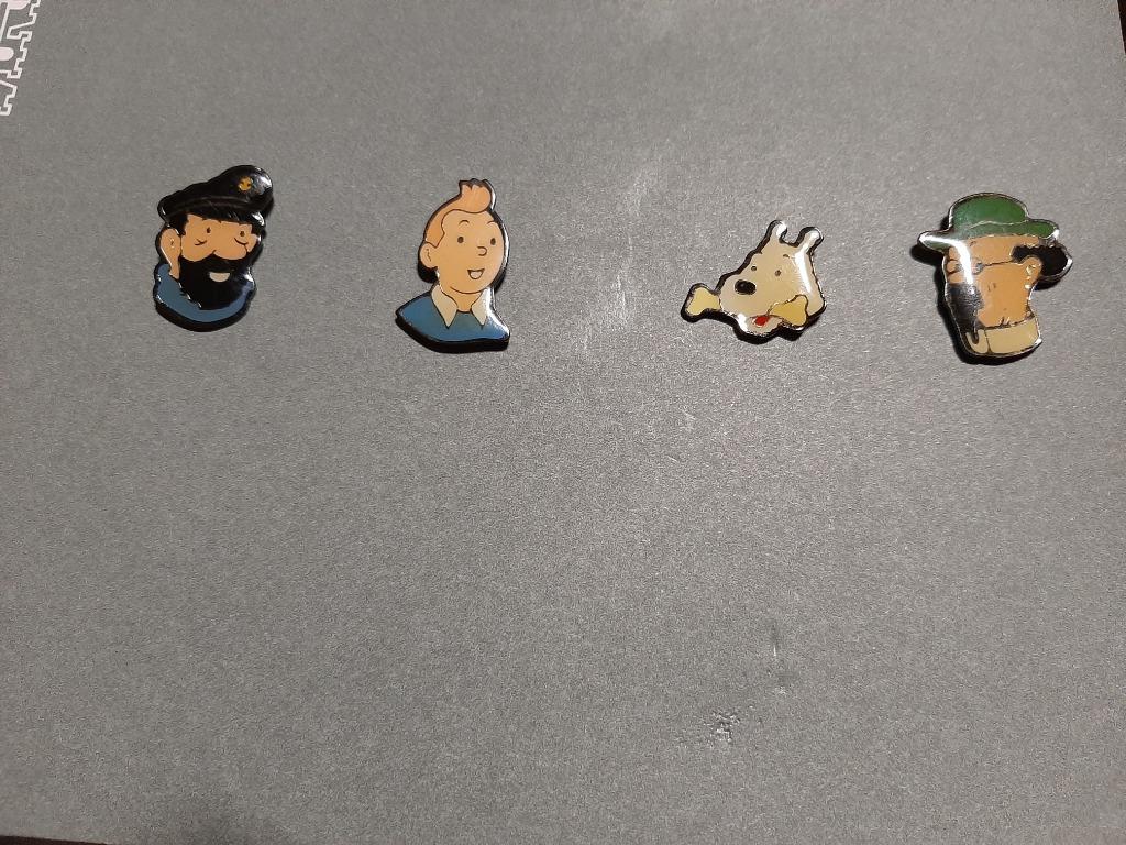 Pin's Tintin, Enlèvement ou Envoi, Comme neuf, Figurine, Insigne ou Pin's