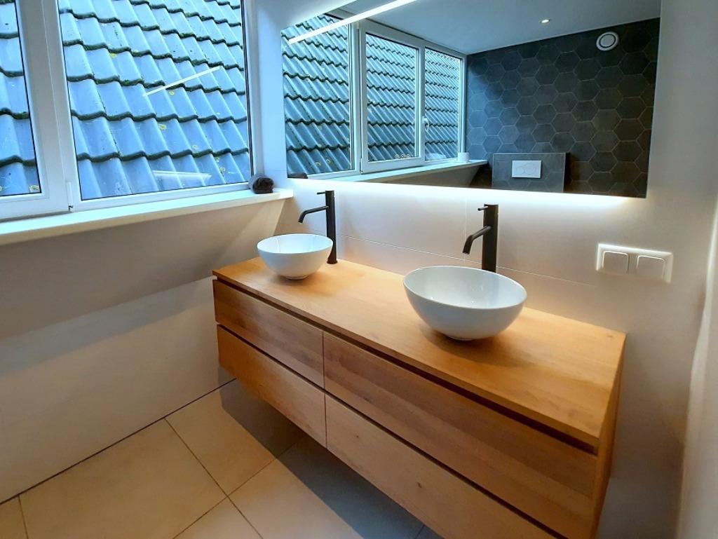 Badmeubel Sjouke 4 laden, Huis en Inrichting, Badkamer | Badkamermeubels, 100 tot 150 cm, Nieuw, Ophalen of Verzenden, Minder dan 100 cm