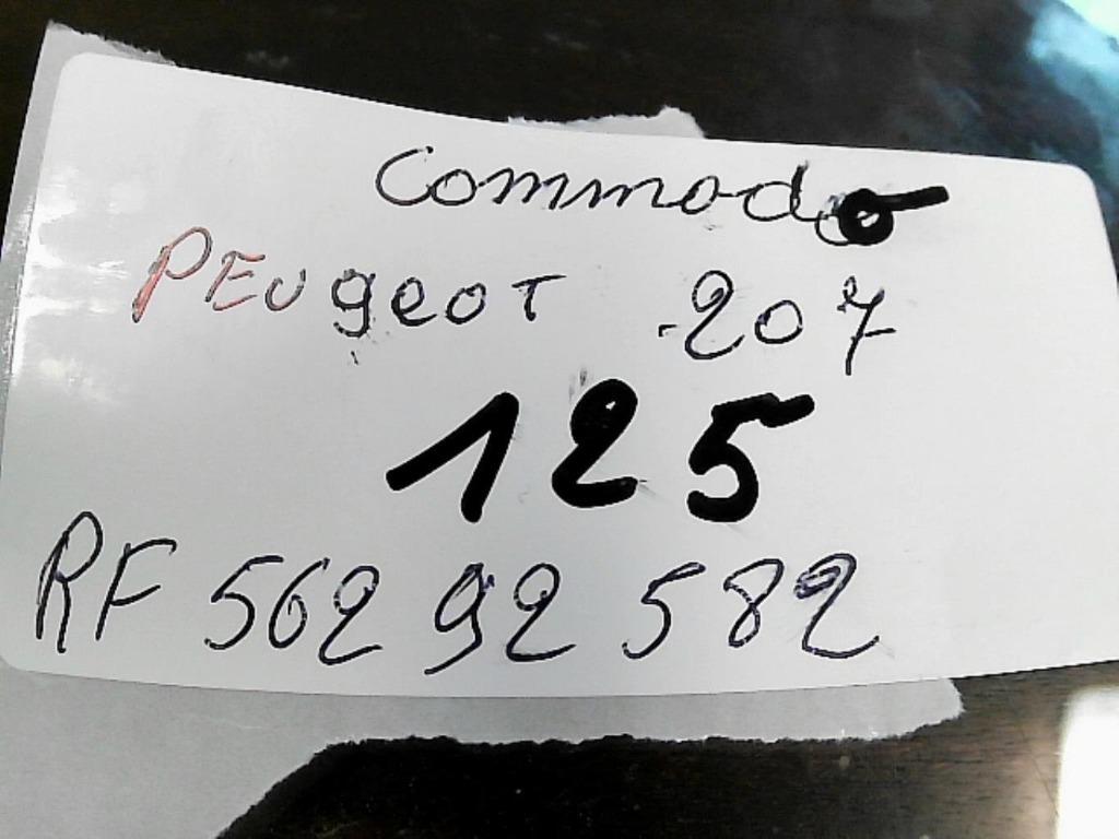 Commodo Peugeot 207 96630724XT (125), Autos : Pièces & Accessoires, Autres pièces automobiles, Enlèvement ou Envoi, Utilisé, Peugeot