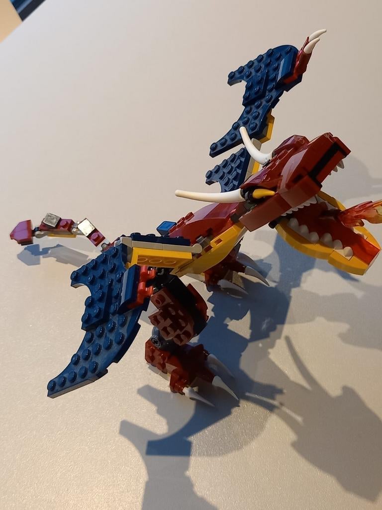 LEGO Creator 31102 Vuurdraak, Ophalen, Lego