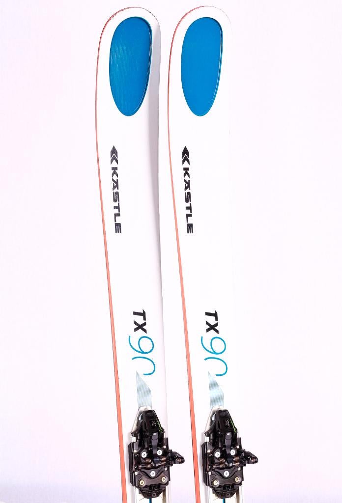 Skis de randonnée 168 KASTLE TX 90, bleu/blanc, double, Carving, Enlèvement ou Envoi, Skis, Utilisé