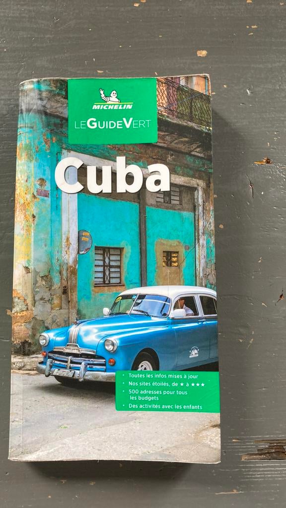 Le Guide Vert Cuba 2023, Livres, Utilisé, Amérique centrale, Guide ou Livre de voyage, Michelin