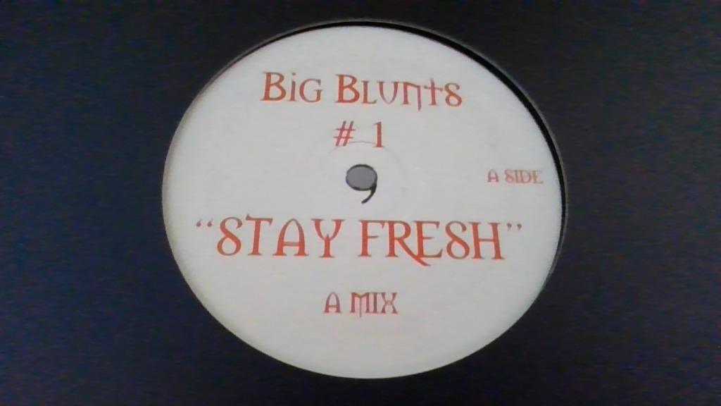 « BIG BLUNTS » BLANCS (BIG 1), Envoi, Comme neuf, 12 pouces, Techno ou Trance