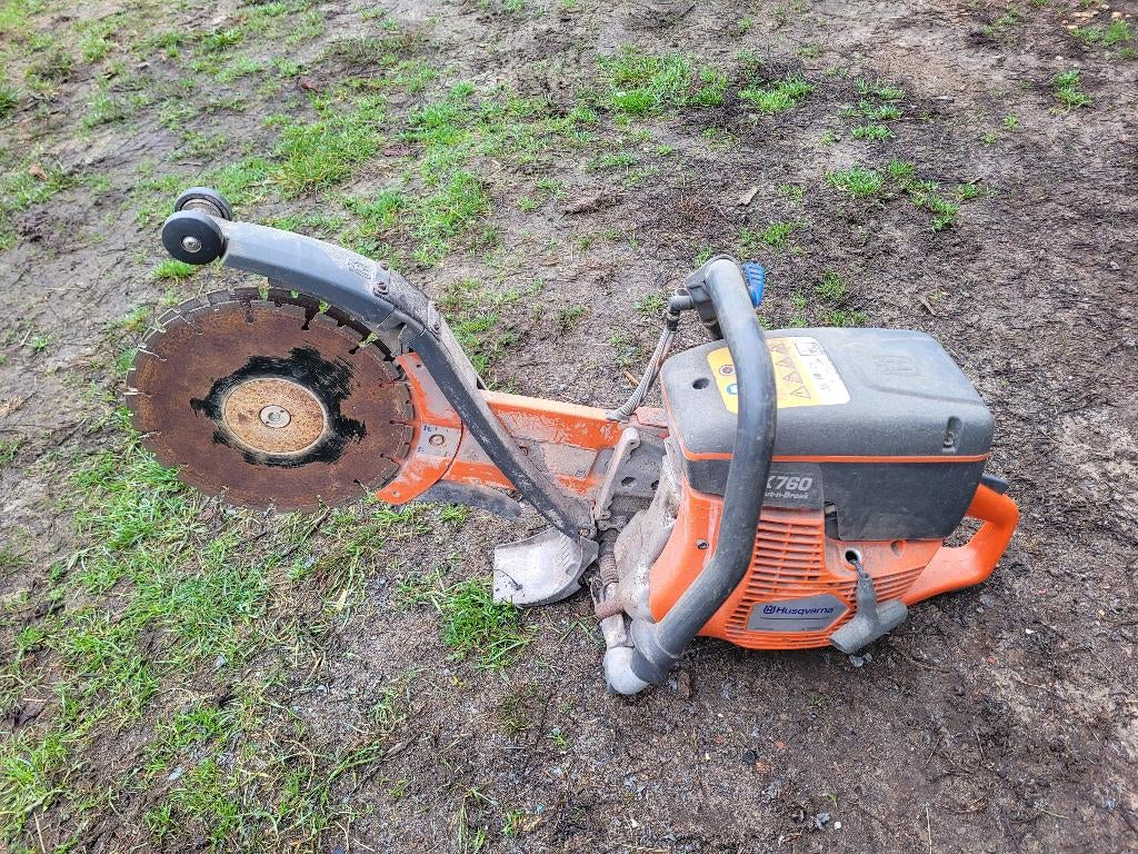 Benzine slijpmachine, Doe-het-zelf en Bouw, Ophalen, Gebruikt, 1000 watt of meer, Haakse handslijpmachine