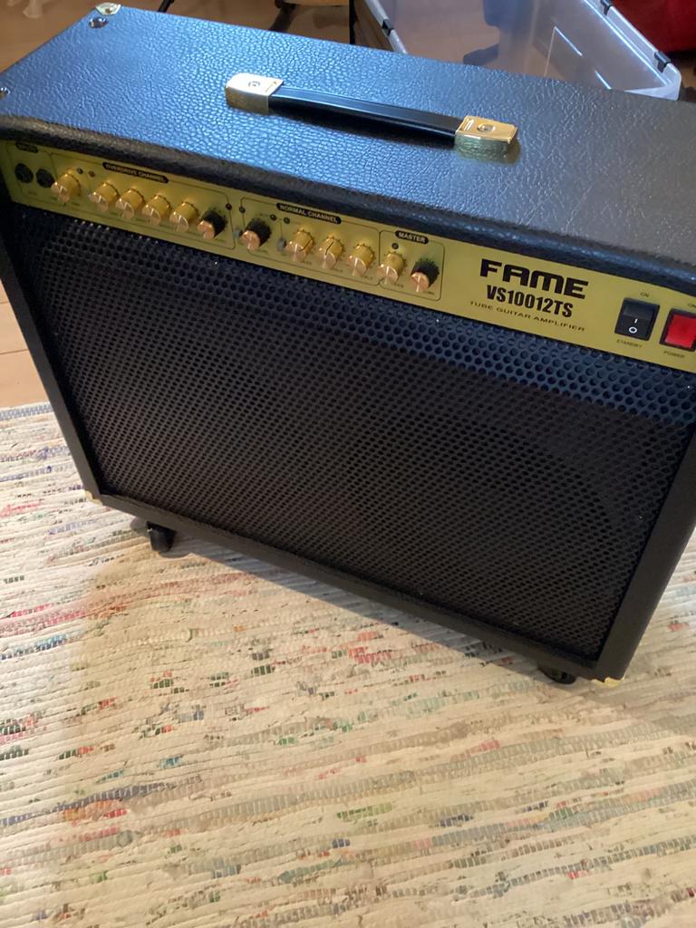 Fame vs10012ts gitaarversterker, Ophalen, Gebruikt, Gitaar, 50 tot 100 watt