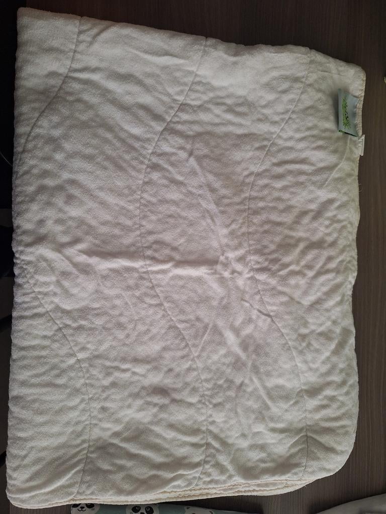 Bamboe deken 100x135 + 3 overtrek en bijpassende kussensloop, Kinderen en Baby's, Ophalen, Deken