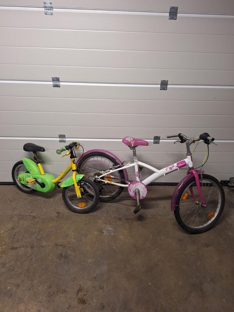 Lot de deux velo a remettre en en état, Vélos & Vélomoteurs, Vélos | Vélos pour enfant, Enlèvement, Utilisé, B’twin