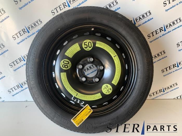 Reservewiel van een Mercedes E-Klasse, Gebruikt, Velg(en), -, -