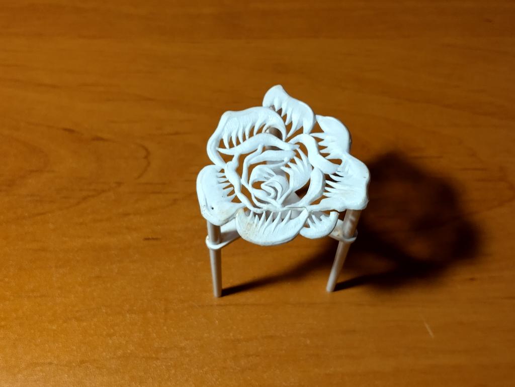 1 rose de décorations pour gâteaux, Enlèvement