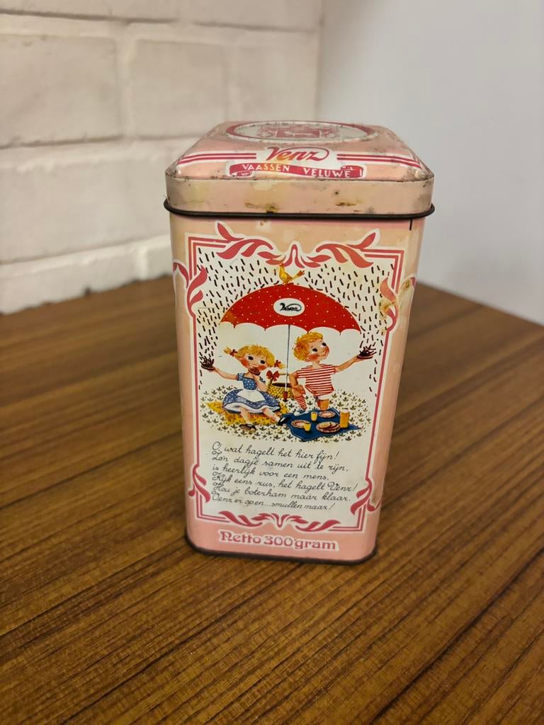 Venz blikken doosje - retro, Ophalen of Verzenden, Zo goed als nieuw