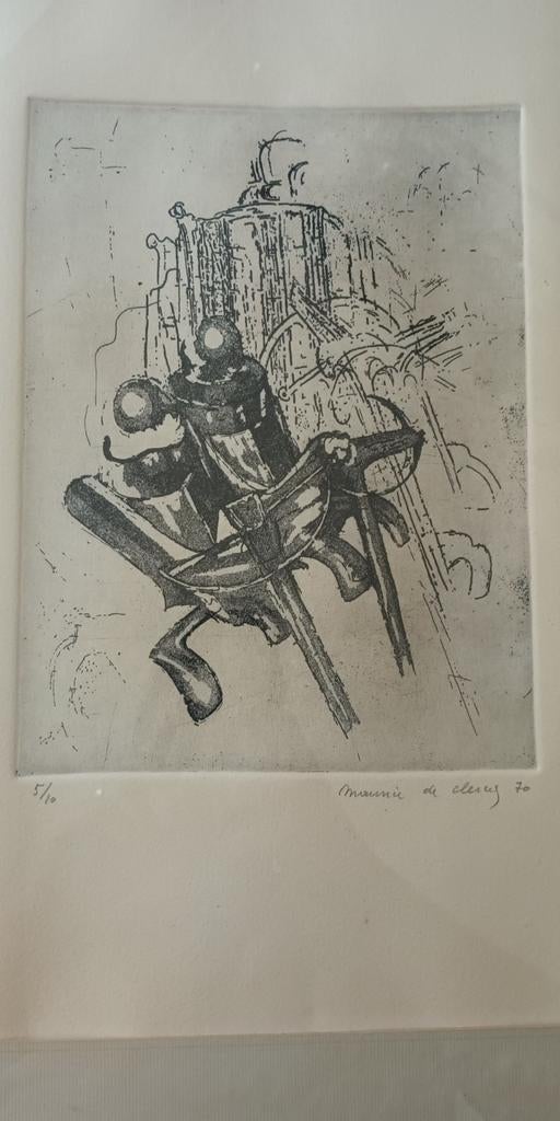 Dansende robots 1968, Belgische artiest., Enlèvement ou Envoi