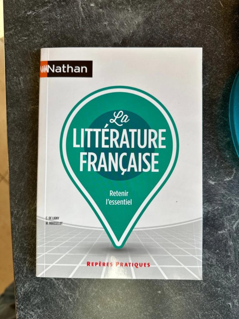 La littérature française - Repères pratiques, Boeken, Schoolboeken, Nieuw, Frans, ASO, Ophalen