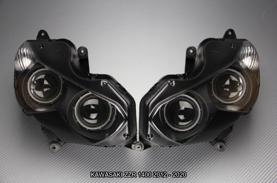 Koplamp / Voorlicht AVDB KAWASAKI ZZR 1400 2012 - 2020, Motoren, Ophalen of Verzenden, Nieuw