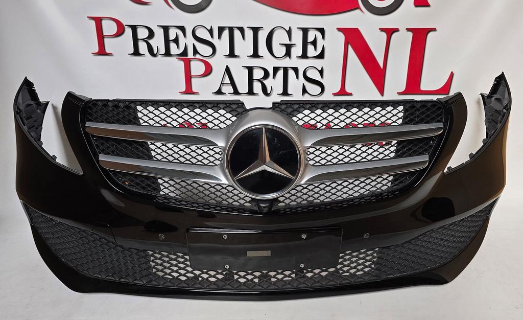 Voorbumper Mercedes V KLASSE W447 VITO Facelift A4478856000, Gebruikt, -, Voor, Ophalen of Verzenden