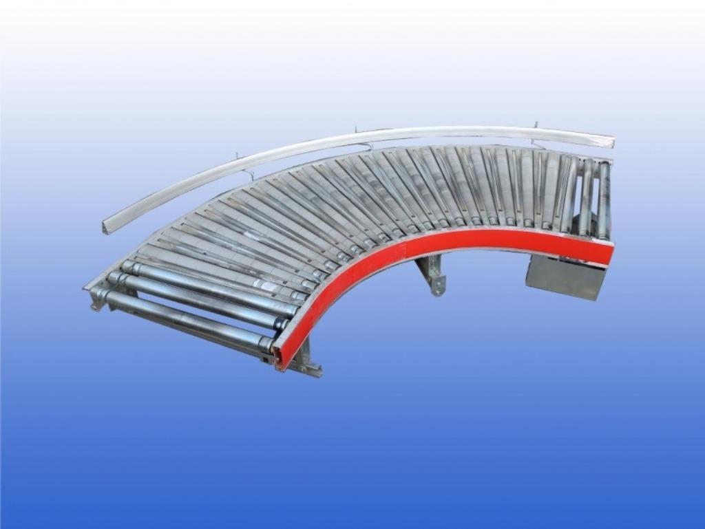 aangedreven rollenbaanbocht 81 cm rollerbaan bocht rolbaan, Hobby en Vrije tijd, Overige Hobby en Vrije tijd, Gebruikt, Ophalen of Verzenden