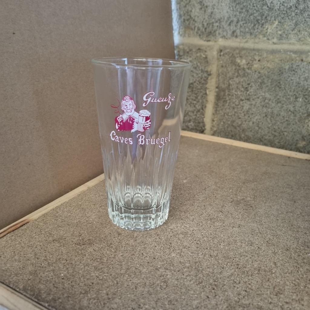 Verre Gueuze Caves Bruegel, Collections, Enlèvement ou Envoi, Utilisé, Verre ou Verres, Autres marques