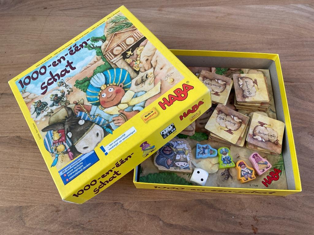 Gezelschapsspel 1000-en-één-schat - Haba, Ophalen of Verzenden, Gebruikt, HABA
