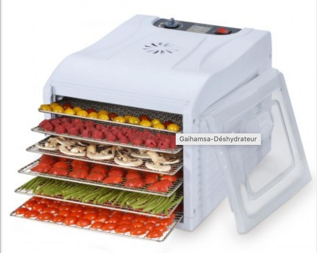 Digitale voedseldroger met 6 schappen, Zakelijke goederen, Horeca | Keukenapparatuur, Overige typen, Nieuw in verpakking, Ophalen of Verzenden